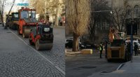 Füzuli küçəsindəki dağılmış yol- Bizim.Media yazdıqdan sonra TƏMİRƏ BAĞLANDI, AMMA... - FOTO 