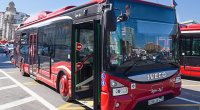 Bakıda 107 marşrut avtobusu GECİKİR