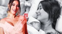 Hazal Kaya yeni doğulan körpəsinin ilk görüntüsünü PAYLAŞDI - FOTO 