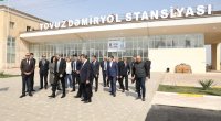 Bakı-Ağstafa-Bakı dəmir yolu marşrutu üzrə sınaq səfəri TƏŞKİL OLUNDU - FOTO 