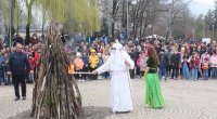 Qəbələdə bayram tonqalını “Dədə Qorqud” yandırdı - FOTO