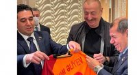 “Qalatasaray”ın prezidentindən İlham Əliyevə hədiyyə - FOTO