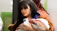 Hamilə Rihanna övladı ilə küçədə belə GÖRÜNTÜLƏNDİ - FOTO