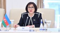 Sahibə Qafarova Fazil Mustafanı müalicə olunduğu xəstəxanada ziyarət etdi