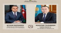 Ceyhun Bayramov Qazaxıstanın keçmiş XİN başçısına təşəkkür etdi