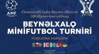 Beynəlxalq minifutbol turnirinin püşkü atıldı