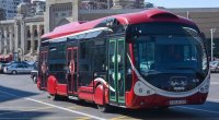 Bakıda 186 marşrut avtobusu GECİKİR