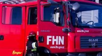Bakıda yanan mağazanı FHN belə söndürdü - VİDEO