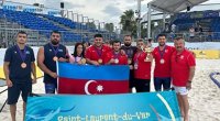 Çimərlik güləşçilərimiz Fransada üç medal QAZANDILAR