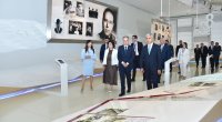 Albaniya Prezidenti və xanımı Heydər Əliyev Mərkəzi ilə tanış olublar - FOTO 