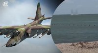 Rusiyanın dənizə düşən Su-25 qırıcısının pilotu öldü