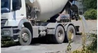 Qaxda çaya beton tökən sahə rəisinə xəbərdarlıq EDİLDİ