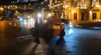 “Azneft dairəsi”ndə avtokarla “avtoş”luq etdi - VİDEO 
