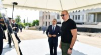 Prezident Şuşada yeni məktəb binasında – FOTO  