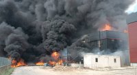 Təkirdağda kimya fabrikində yanğın