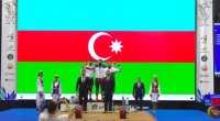 Ağırlıqqaldıranımız Minskdə qızıl medal qazandı