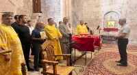 Alban-udi icmasının nümayəndələri Xudavəng monastırında – FOTO  