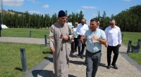 Bir qrup din xadimi Quba Soyqırımı Memorial Kompleksində - FOTO  