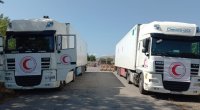 Qarabağdakı ermənilərə göndərilən yardım 12 gündür Ağdam-Xankəndi yolunda gözləyir - FOTO 