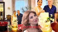 Fidan Hacıyeva ingilis əri ilə evliliklərinin 20-ci ilini lüks evlərində qeyd etdilər - VİDEO 