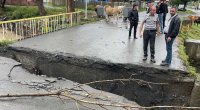 Zaqatalada selin dağıtdığı körpü bərpa OLUNDU - FOTO  