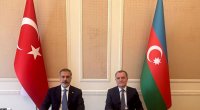 Ceyhun Bayramovun Nyu Yorkda Hakan Fidanla görüşü olub