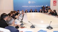 “Regional Medianın İnkişafı” layihəsi çərçivəsində media nümayəndələri ilə növbəti görüş Gəncədə keçirilib - FOTO