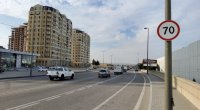 Bakıda daha bir prospektdə sürət həddi endirildi – FOTO  