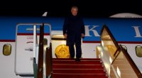 Özbəkistan Prezidenti Şavkat Mirziyoyev Azərbaycana işgüzar səfərə gəlib - FOTO