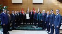 Ərdoğan azərbaycanlı deputatları qəbul edib - FOTO