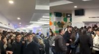 Bakıda buz meydançasında İZDİHAM - VİDEO