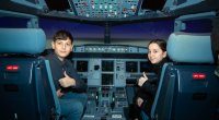 Şəhid övladları Pilotların Hazırlığı Mərkəzini ziyarət ediblər – FOTO/VİDEO  