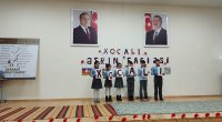 Qəbələ məktəblərində Xocalı faciəsi anılır - FOTO