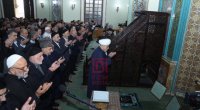 Allahşükür Paşazadə bayram namazı QILIR - FOTO/VİDEO