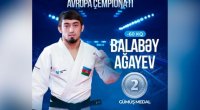 Cüdoçumuz Avropa çempionatının gümüş medalına sahib oldu