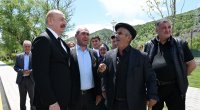 Prezident Laçın rayonunun Sus kəndinə köçmüş sakinlərlə görüşdü - FOTO