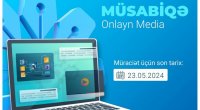 MEDİA onlayn media subyektlərinə dəstək üçün müsabiqə elan etdi