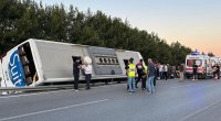 Türkiyədə sərnişin avtobusu aşdı - 11 yaralı var