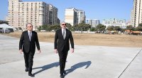 Prezident paytaxtda yeni yaradılan PARKDA – FOTO/VİDEO