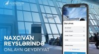 AZAL Naxçıvan reyslərində onlayn qeydiyyat xidmətini təqdim edir