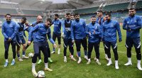 Millimiz Estoniyada ilk məşqinə çıxdı - FOTO