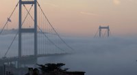 İstanbul duman içində: Gəmilərin hərəkəti dayandı - FOTO