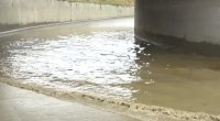 Bakıda bu tunel su altında qaldı - VİDEO