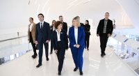 Şimali Makedoniyanın Prezidenti Heydər Əliyev Mərkəzində - FOTO