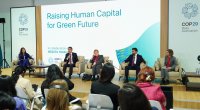 COP29-da “Yaşıl gələcək naminə insan kapitalının inkişaf etdirilməsi” adlı panel sessiyası KEÇİRİLDİ - FOTO