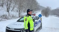 Yol polisi havaya görə sürücüləri diqqətli olmağa çağırdı