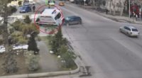 “Neftçilər”də təcili yardım maşının aşdığı qəzanın ANBAAN VİDEOSU