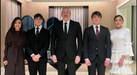 Prezident və ailəsi “Antalya Diplomatiya Forumu”nda - FOTO