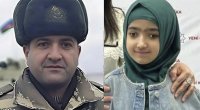 Şəhidin 13 yaşlı qızı izdihamla dəfn edildi – VİDEO