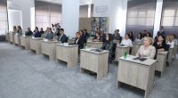 Türkiyənin Koç Universitetinin rektoru AHİK-in Əmək və Sosial Münasibətlər Akademiyasında – FOTO